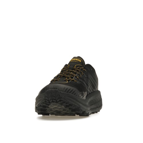 Кроссы Hoka One One Speedgoat 4 Gore-Tex Black Yellow - мужская сетка размеров