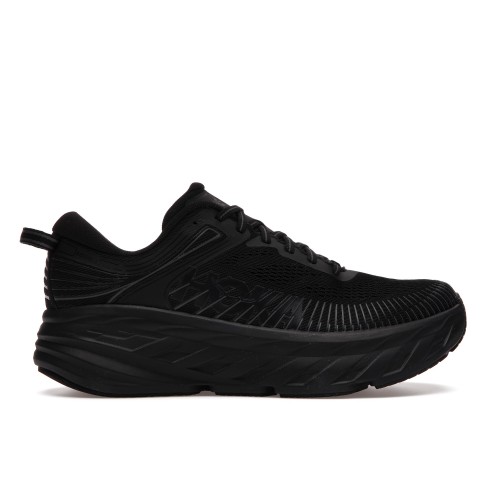 Кроссы Hoka One One Bondi 7 Black - мужская сетка размеров