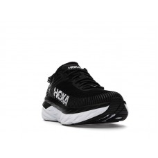 Женские Hoka One One Bondi 7 Black White (W)