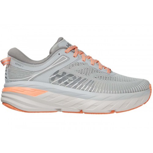 Кроссы Hoka One One Bondi 7 Harbor Mist (W) - женская сетка размеров