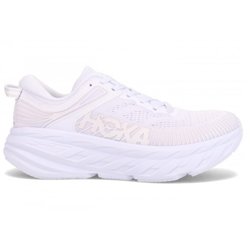 Кроссы Hoka One One Bondi 7 White (W) - женская сетка размеров