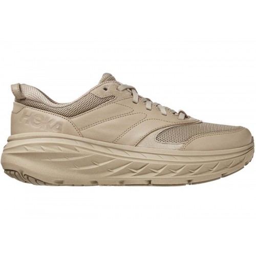 Кроссы Hoka One One Bondi L Oxford Tan (All Gender) - мужская сетка размеров