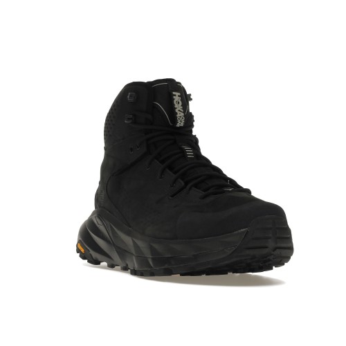 Кроссы Hoka One One Kaha Gore-Tex Black Phantom - мужская сетка размеров