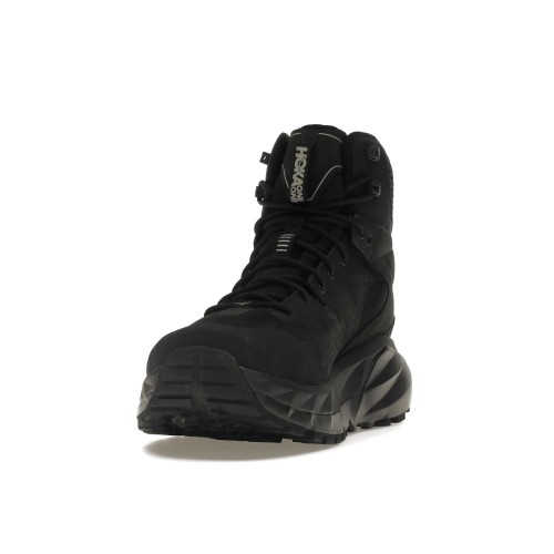 Кроссы Hoka One One Kaha Gore-Tex Black Phantom - мужская сетка размеров