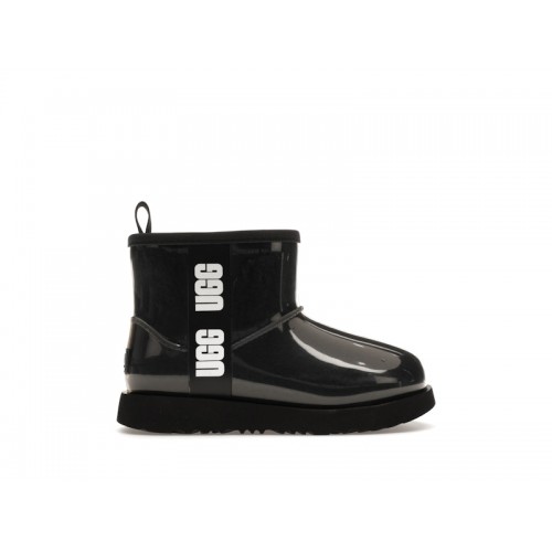 UGG Classic Clear Mini II Boot Black (Kids) - детская сетка размеров