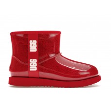 Детские UGG Classic Clear Mini II Boot Samba Red (Kids)