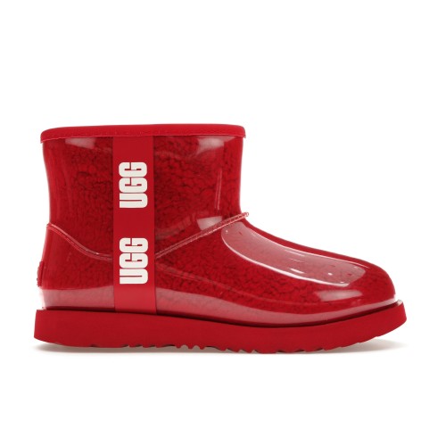 UGG Classic Clear Mini II Boot Samba Red (Kids) - детская сетка размеров