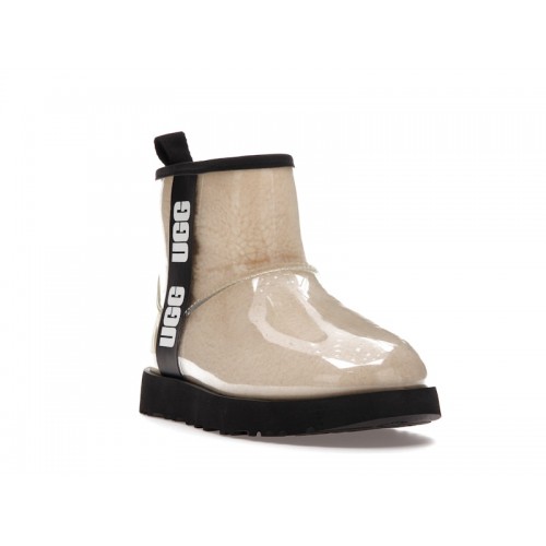 UGG Classic Clear Mini Boot Natural Black (W) - женская сетка размеров