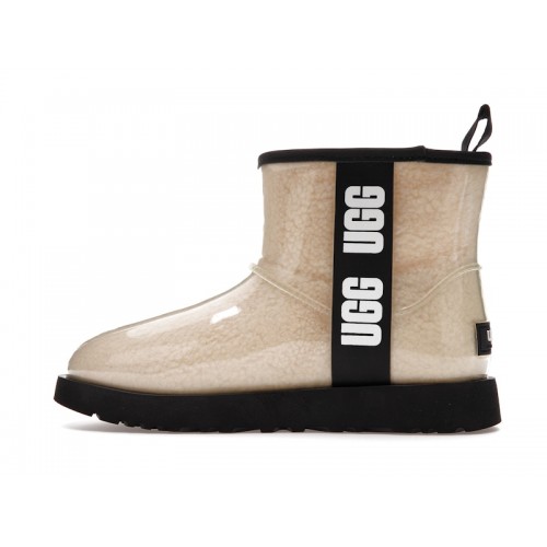 UGG Classic Clear Mini Boot Natural Black (W) - женская сетка размеров