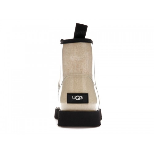 UGG Classic Clear Mini Boot Natural Black (W) - женская сетка размеров