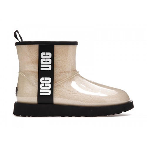 UGG Classic Clear Mini Boot Natural Black (W) - женская сетка размеров