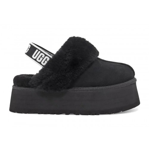 UGG Funkette Slipper Black - мужская сетка размеров