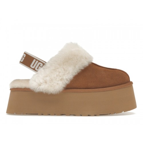 UGG Funkette Slipper Chestnut (W) - женская сетка размеров