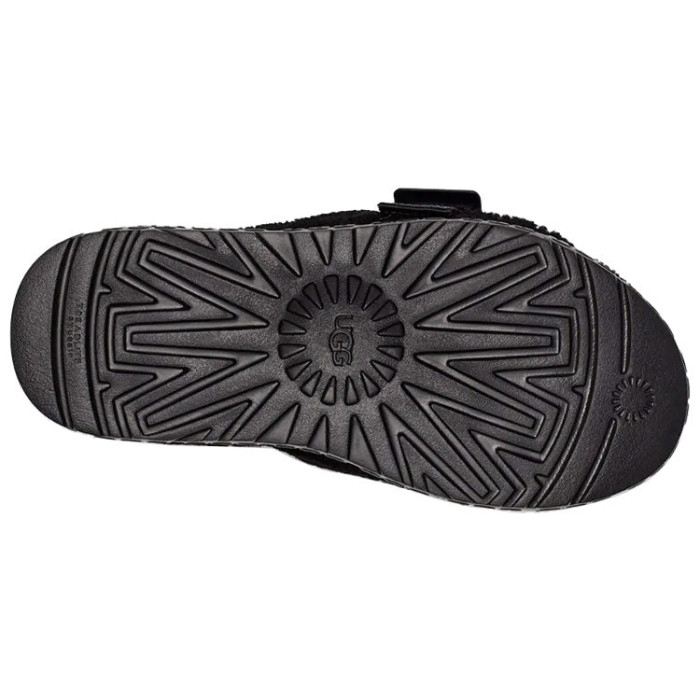 UGG Fluffita Slide Black (W) - женская сетка размеров UGG Fluffita Slide Black (W) - женская сетка размеров