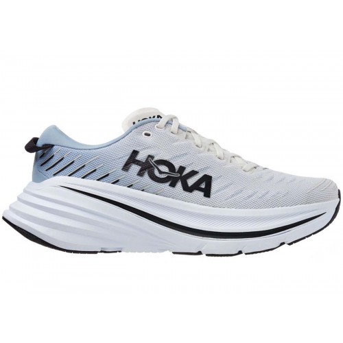 Кроссы Hoka One One Bondi X Blanc de Blanc Butterfly - мужская сетка размеров