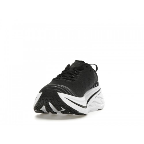 HOKA Bondi X Black White - мужская сетка размеров