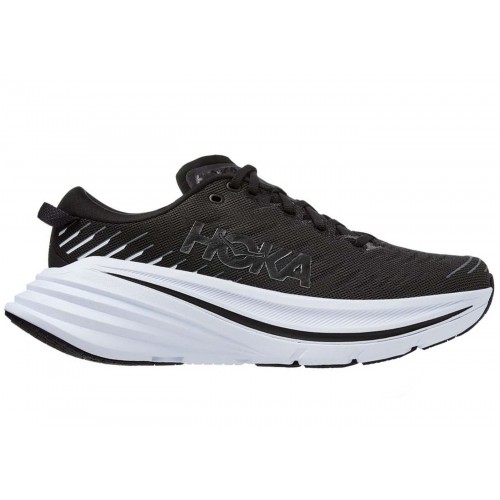 Кроссы Hoka One One Bondi X Black White - мужская сетка размеров