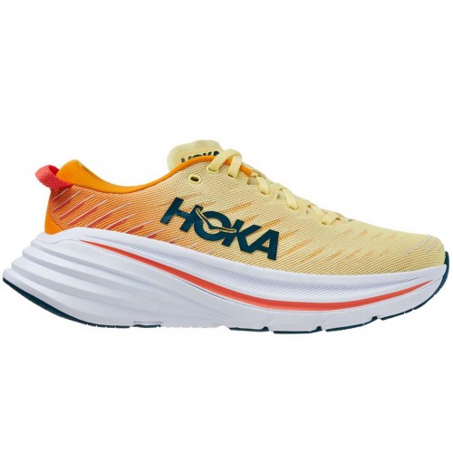 Кроссы Hoka One One Bondi X Yellow Pear - мужская сетка размеров