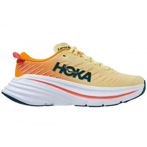 Кроссы Hoka One One Bondi X Yellow Pear (W) - женская сетка размеров