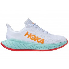 Кроссовки Hoka One One Carbon X 2 White Blazing Orange