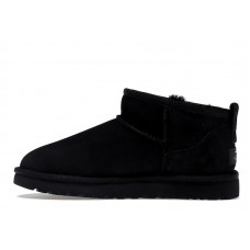 Женские UGG Classic Ultra Mini Boot Black (W)