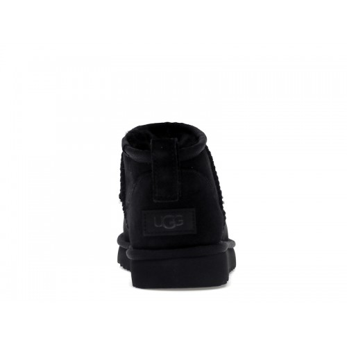 UGG Classic Ultra Mini Boot Black (W) - женская сетка размеров