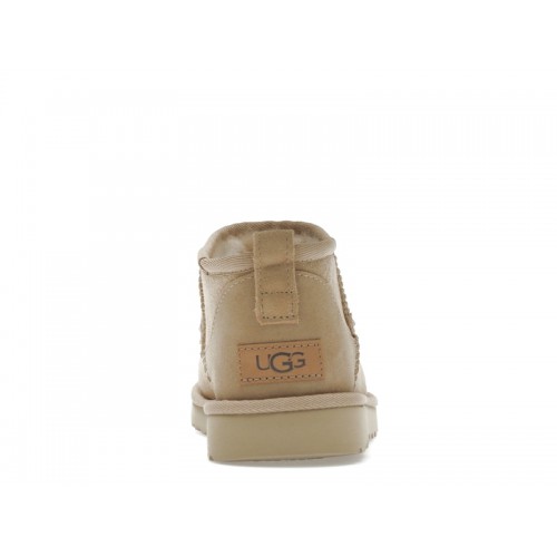 UGG Classic Ultra Mini Boot Brown Driftwood (W) - женская сетка размеров