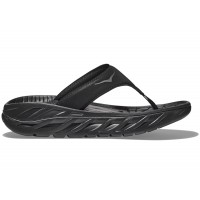 Женские Hoka One One Ora Recovery Flip Black Dark Gull Grey (W)