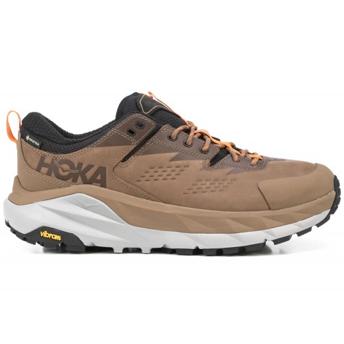 Кроссы Hoka One One Kaha Low Gore-Tex Otter Persimmon - мужская сетка размеров