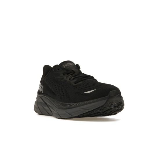 Кроссы Hoka One One Clifton 8 Black - мужская сетка размеров