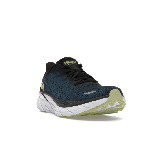 Кроссы Hoka One One Clifton 8 Blue Coral - мужская сетка размеров