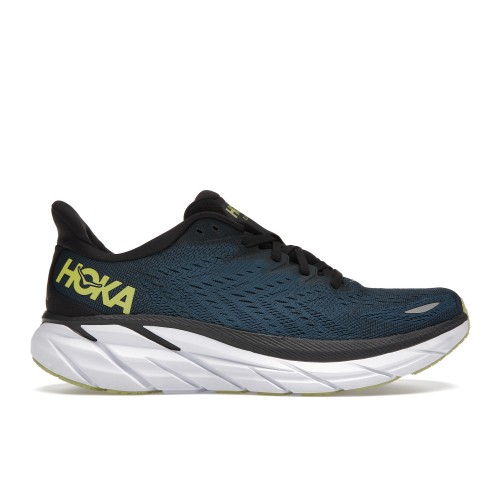 Кроссы Hoka One One Clifton 8 Blue Coral - мужская сетка размеров