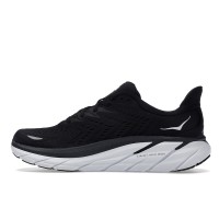 Hoka One One Clifton 8 Black White