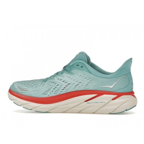 HOKA Wmns Clifton 8 Aquarelle - женская сетка размеров