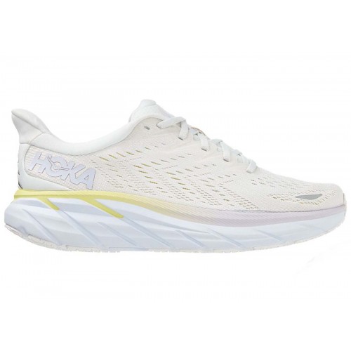 Кроссы Hoka One One Clifton 8 Blanc de Blanc (W) - женская сетка размеров