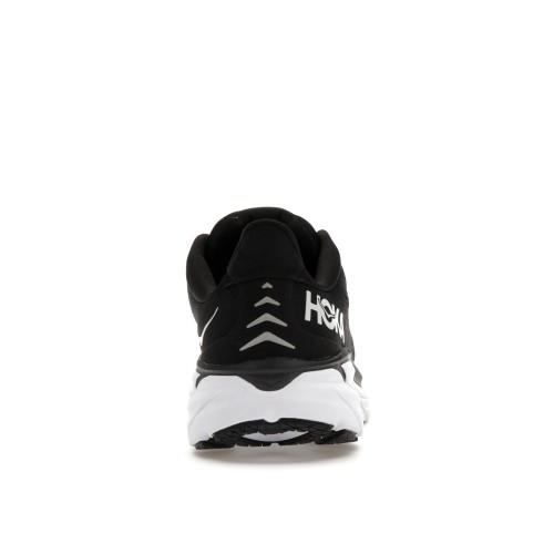 Кроссы Hoka One One Clifton 8 Black White (W) - женская сетка размеров