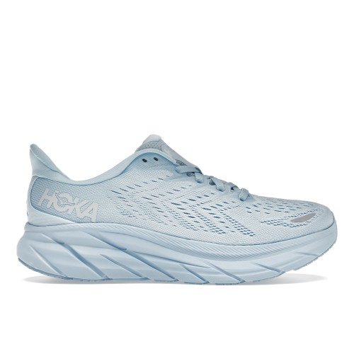 Кроссы Hoka One One Clifton 8 Summer Song Country Air Blue (W) - женская сетка размеров