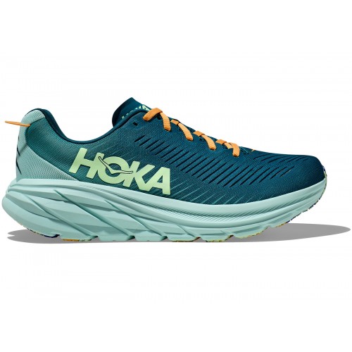 Кроссы Hoka One One Rincon 3 Deep Lagoon Ocean - мужская сетка размеров