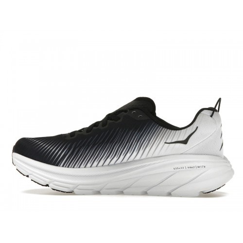 HOKA Wmns Rincon 3 Black White - женская сетка размеров