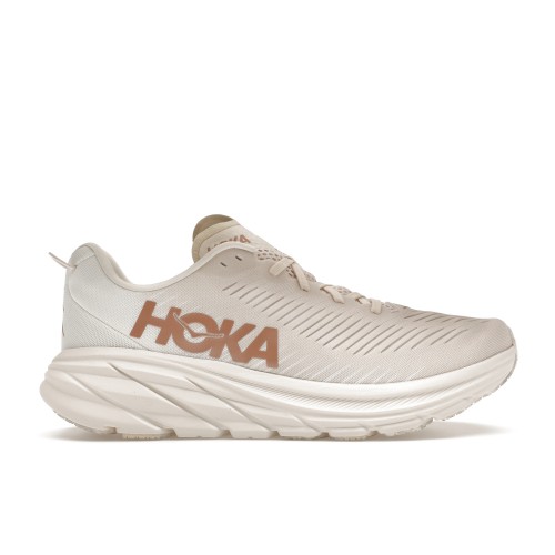 Кроссы Hoka One One Rincon 3 Eggnog Rose Gold (W) - женская сетка размеров