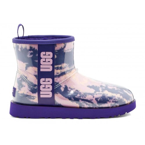 UGG Classic Clear Mini Boot Marble Violet Night (W) - женская сетка размеров