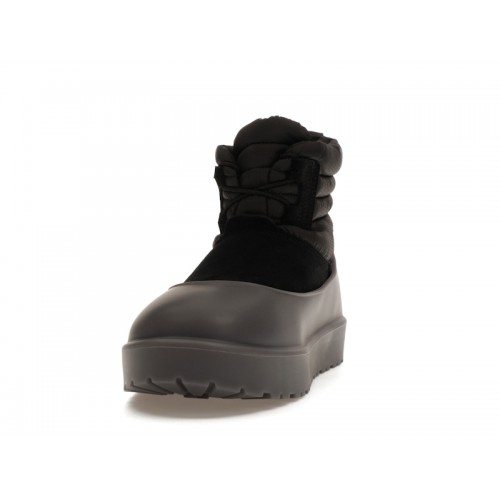 UGG Classic Mini Lace-Up Weather Boot Black - мужская сетка размеров