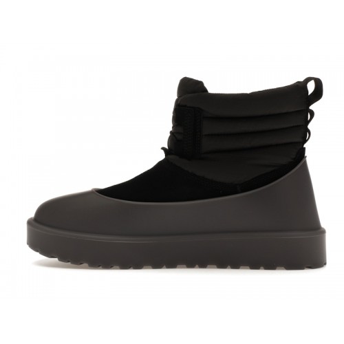 UGG Classic Mini Lace-Up Weather Boot Black - мужская сетка размеров