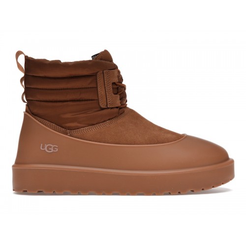 UGG Classic Mini Lace-Up Weather Boot Chestnut - мужская сетка размеров