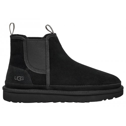 UGG Neumel Chelsea Boot Black - мужская сетка размеров