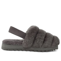 Женские UGG Super Fluff Slipper Charcoal (W)