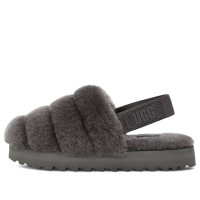 Женские UGG Super Fluff Slipper Charcoal (W)