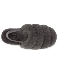 Женские UGG Super Fluff Slipper Charcoal (W)