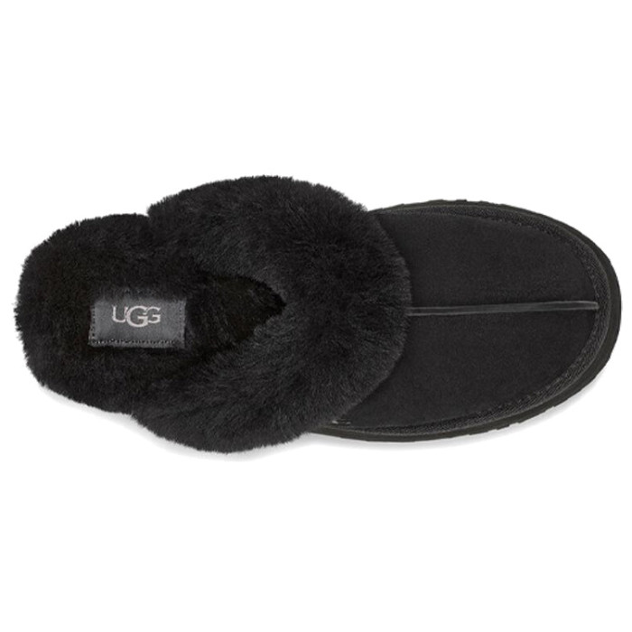UGG Wmns Disquette Slipper Black - женская сетка размеров UGG Wmns Disquette Slipper Black - женская сетка размеров