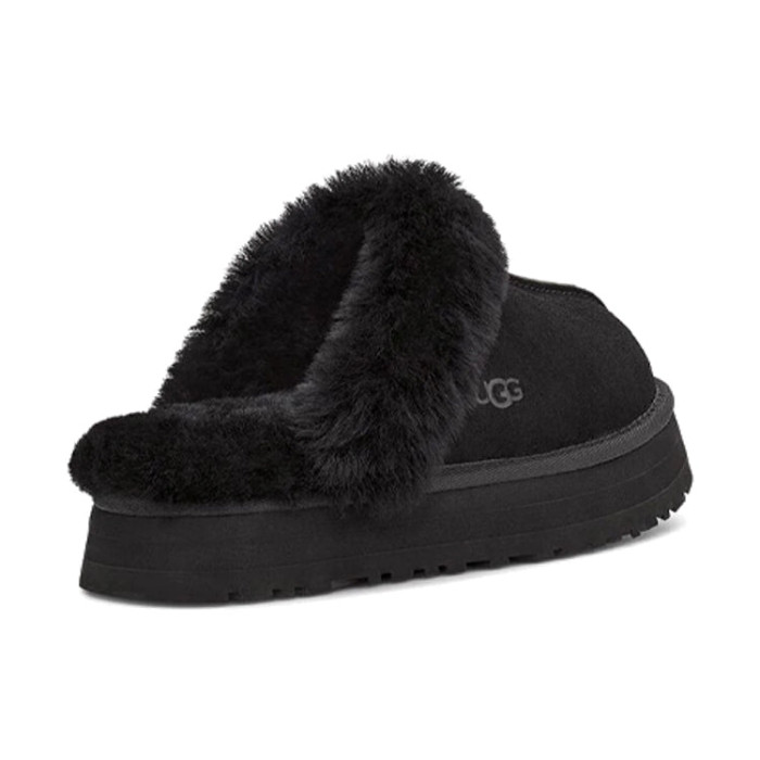 UGG Wmns Disquette Slipper Black - женская сетка размеров UGG Wmns Disquette Slipper Black - женская сетка размеров